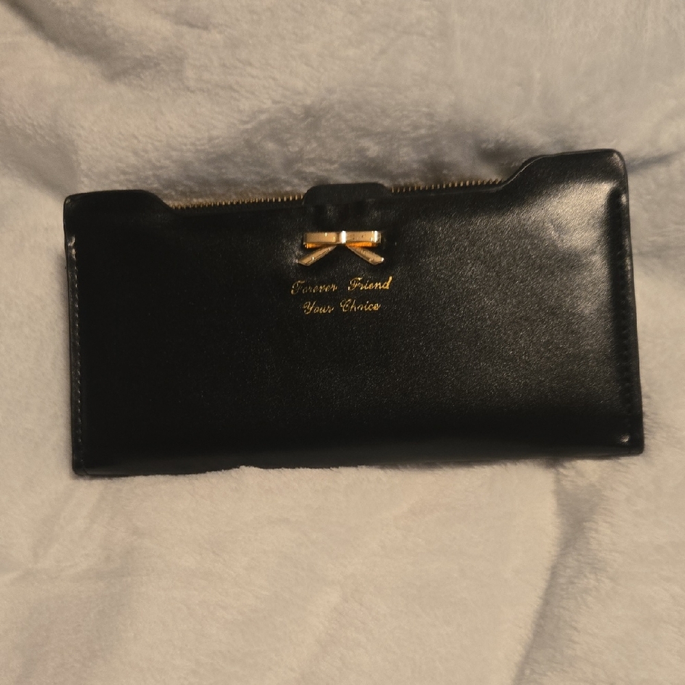 Forever Friend Black Wallet